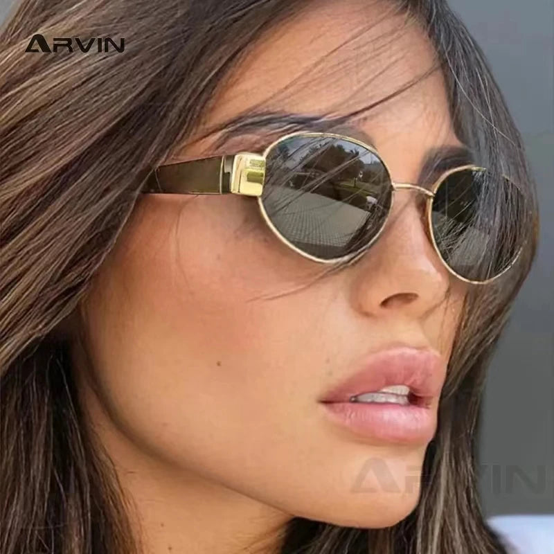 Gafas de Sol Ovaladas Arvin – Estilo Clásico y Ligero