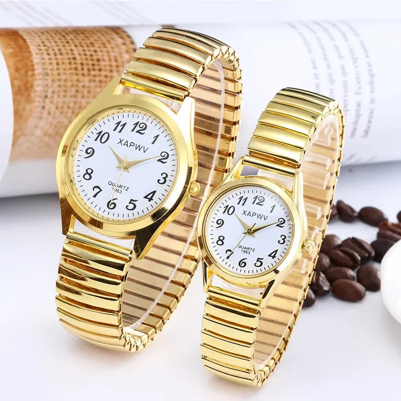 Reloj Femenino de Acero Inoxidable – Diseño Elegante en Plata con Set de Joyería a Juego